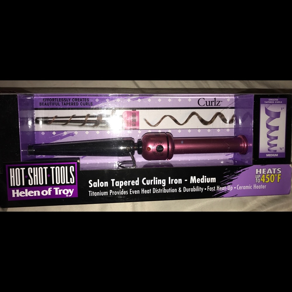 Brand new Salon Tapered Curling Iron
